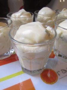 mousse de citron vert au basilic mousse de citron vert au basilic