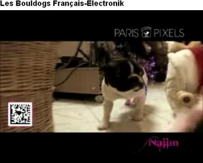 Un code 2D dans un clip télé !