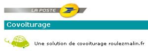Covoiturez avec La Poste Covoiturez avec La Poste