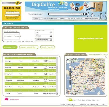 Covoiturez avec La Poste Covoiturez avec La Poste