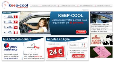 Keep-Cool, l'assurance permis pour 2 euros par mois