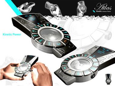L'Atlas Kinetic : concept de téléphone à énergie cinétique