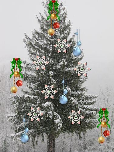 Joyeux Noël sapin de noel 2012