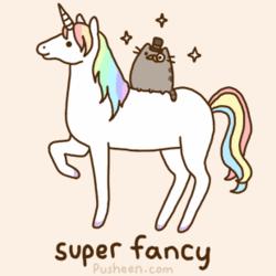 pusheen licorne