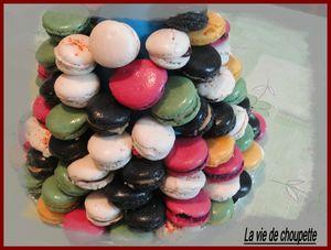 PYRAMIDE DE MACARONS noel 2012 006