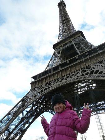 Florence et ses petits loulous à la Tour Eiffel la tour eiffel 006