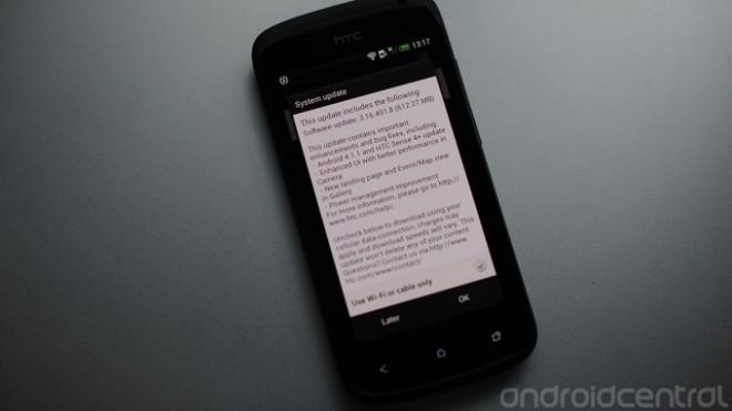 HTC - Cadeau de Noël HTC offre du 4.1.1 avec Sense 4+ pour son One S