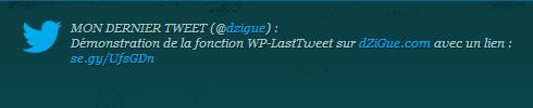 Intégrer Twitter sur WordPress via php Intégrer Twitter sur WordPress