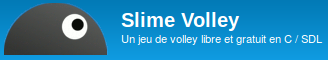 Pépite du libre : Slime Volley reprend son évolution slimevolleylogo
