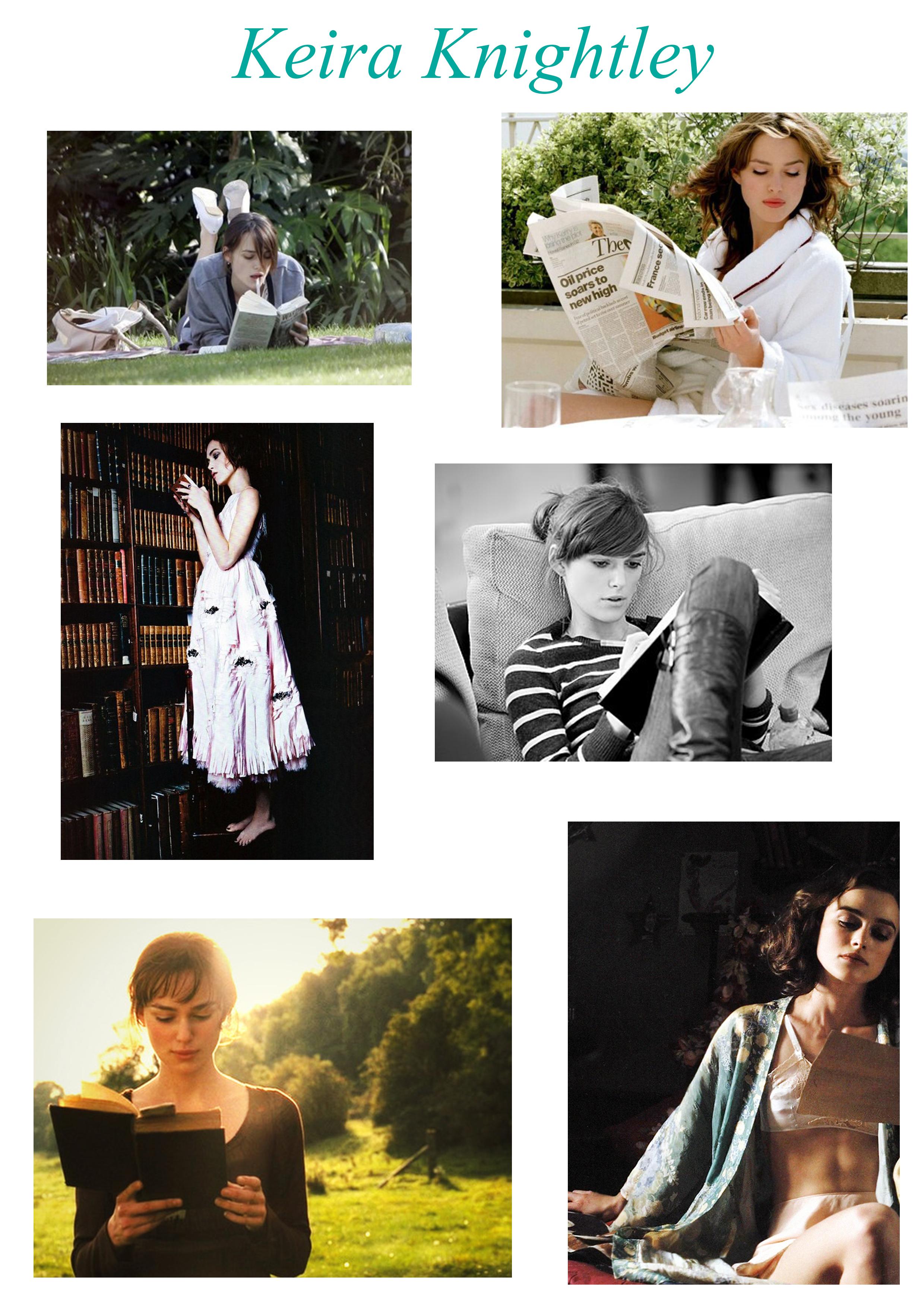 Lire à la … Keira ! KeiraKnightley