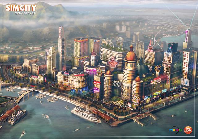 SimCity uniquement online : les internautes enragent, Maxis s’explique simcity_concept