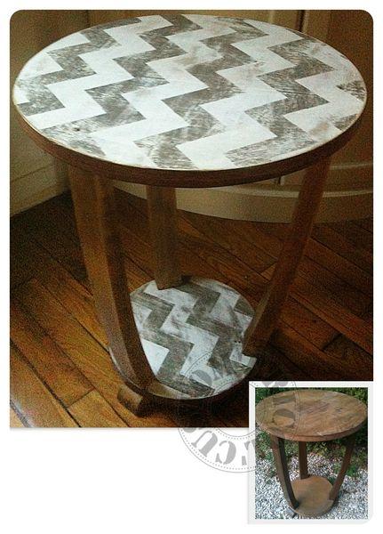 Adieu décembre Guéridon rond - AV-AP