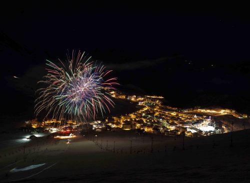 A l'Alpe d'Huez, on fête le Nouvel An en silence