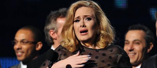 Adele a raflé six récompenses lors des Grammy Awards en février 2012.