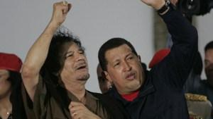 Kadhafi et Chavez