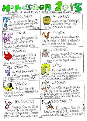 L'horoscope, forcément farfelu et un brin politique, de Miguel Rep, pour 2013 [Humour]