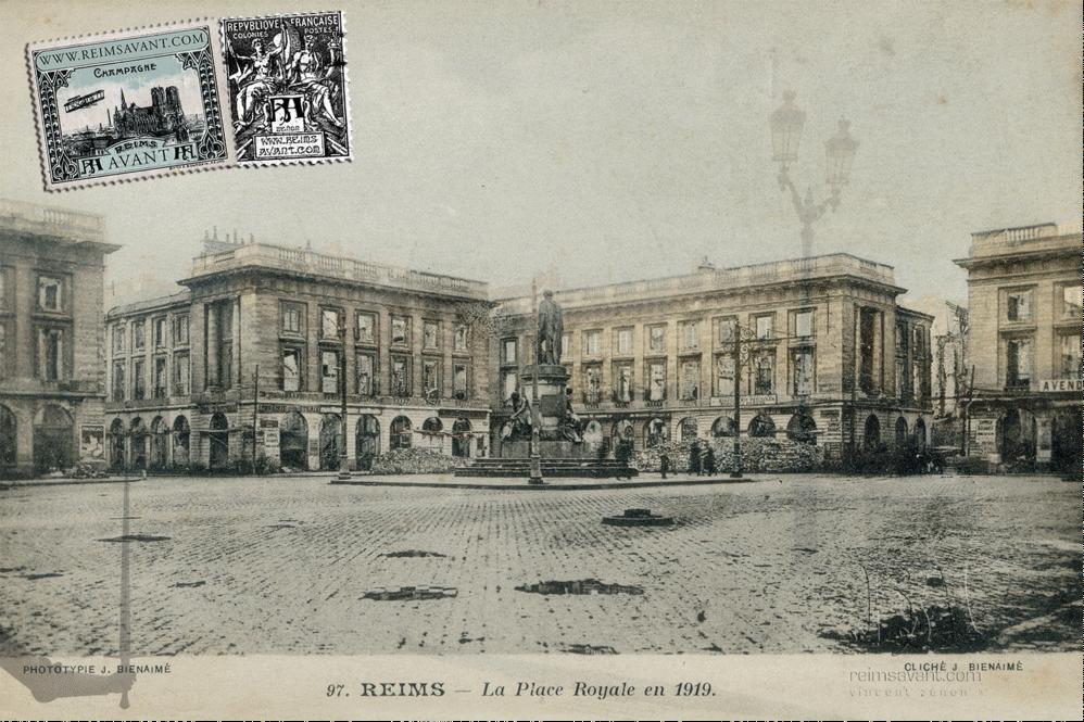 La place Royale en 1919 - 30/12/2012 La place Royale en 1919 - 30/12/2012