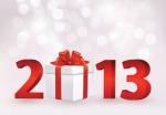 Merci 2012! Bienvenue 2013! Année 2013 quinze