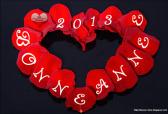 Merci 2012! Bienvenue 2013! Année 2013 huit