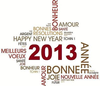 Bonne année 2013 Bonne année 2013