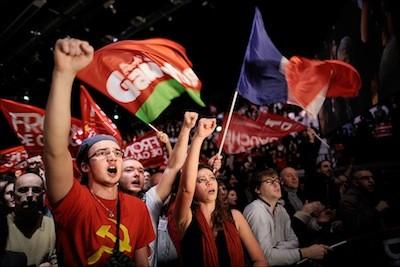 front de gauche La gauche de gouvernement est de droite