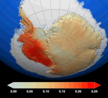 Climat : alerte sur le réchauffement de l'Antarctique occidental