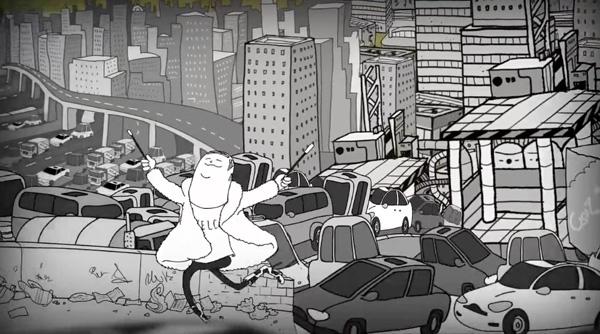 man-steve-cutts « Man », le coté obscur de l’homme en animation
