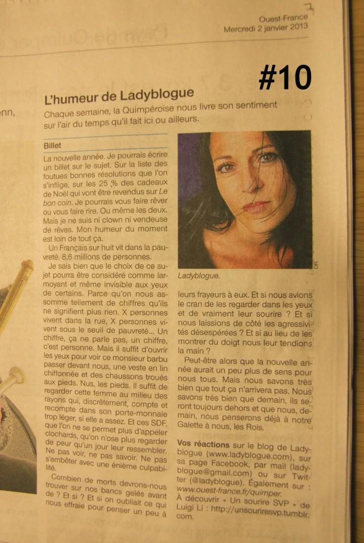 Ladyblogue_ouest_france_02-01-2013 Ladyblogue_ouest_france_02-01-2013