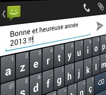 1,4 milliard de sms envoyés pour la nouvelle année. bonneannee-sms