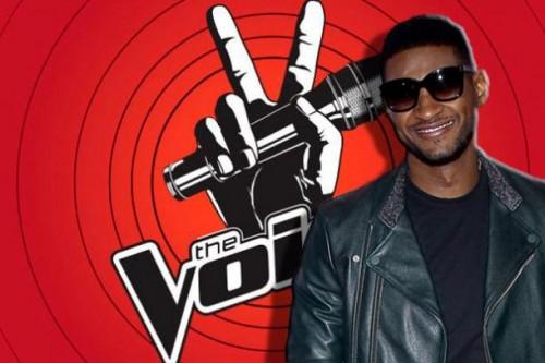 Photo officielle : Usher pour The Voice USA
