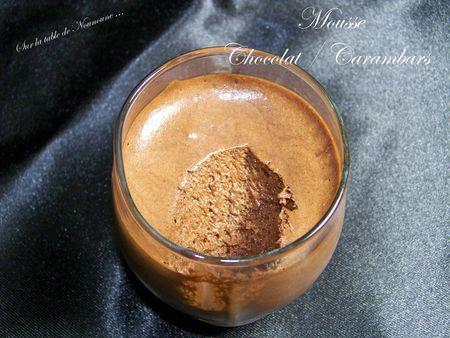 Mousse chocolat carambars 3