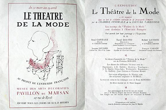 Le Théâtre de la Mode - 2eme partie : L'exposition Programme-1945.jpg