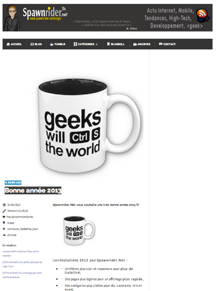 spawnrider_net_theme_news.png spawnrider net theme news Un nouveau thème pour Spawnrider.Net