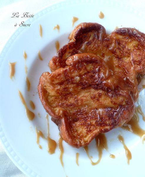Pain perdu caramélisé Pain perdu caramélisé 2