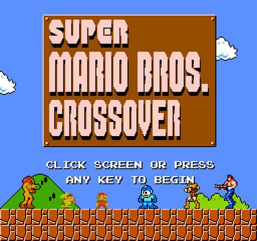 Super Mario Bros Crossover newgrounds