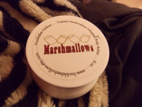 Mes coups de coeur de 2012 Whipped Body Butter au marshmallow brûlé- Hucklebee Hollow