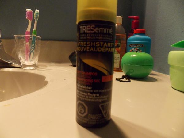 Mes coups de coeur de 2012 Shampoing sec- Tresemmé