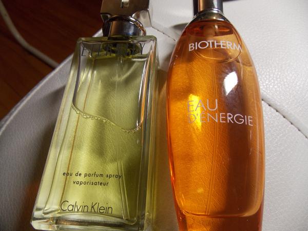 Mes coups de coeur de 2012 Parfums- Eternity CK & Eau d'energie de Biotherm