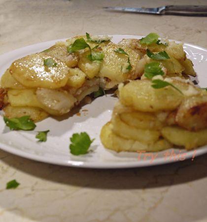 Gâteau de pommes de terre et topinambours gâteau pommes de terre