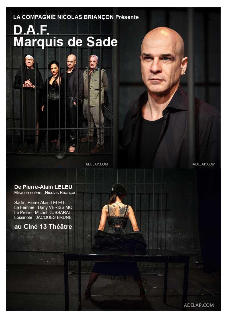 Théâtre :: D.A.F. Marquis de Sade de Pierre-Alain LELEU Théâtre :: D.A.F. Marquis de Sade de Pierre-Alain LELEU