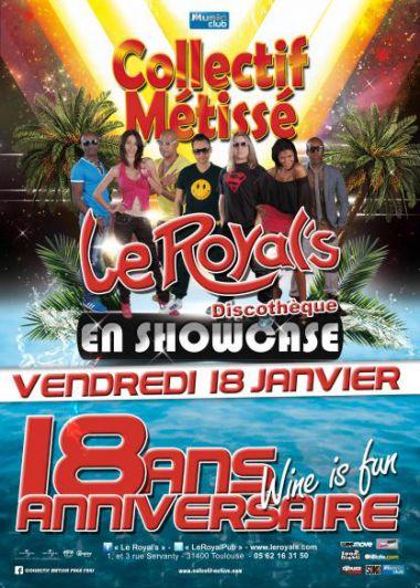 Anniversaire du Royal's avec Collectif Métissé !!!! Anniversaire du Royal's avec Collectif Métissé !!!!