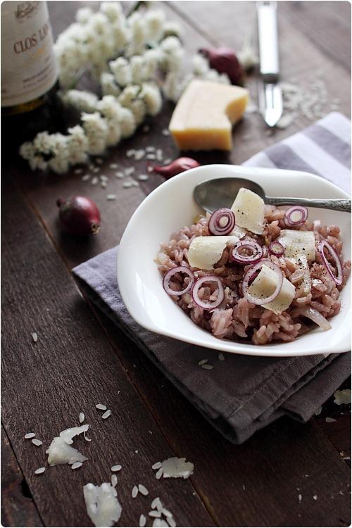 risotto-vin-rouge4 Risotto au vin rouge