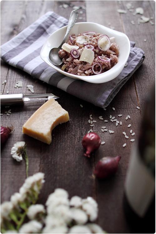 risotto-vin-rouge3 Risotto au vin rouge