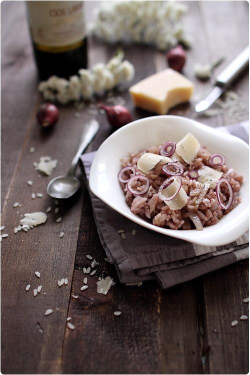 risotto-vin-rouge6 Risotto au vin rouge