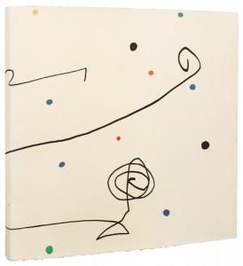 Miro-illustré-livre-ancien Miro broch2 274x300 Edition originale de Miro illustrée de trois eaux fortes.