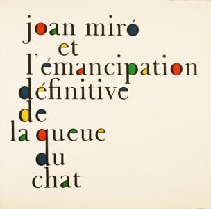 Miro-illustré-livre-ancien Miro titre2 304x300 Edition originale de Miro illustrée de trois eaux fortes.