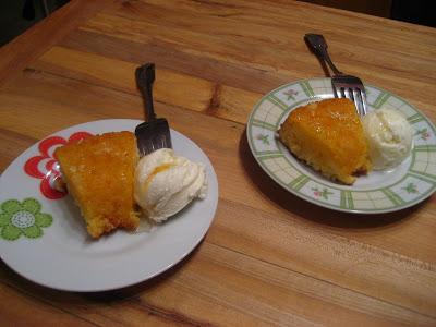 Gâteau à la mandarine et au sirop de gingembre
