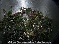 Sauce aux Asters et Wakamé