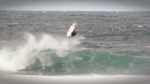 Yago Dora - Backflip a Rocky Point Hawaii