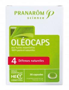 Oleocaps 4, 75mg d'huiles essentielles par capsule